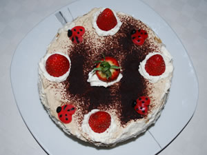 Erdbeertorte