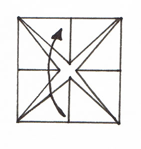 himmelundhoelle5 Himmel und Hölle falten 5