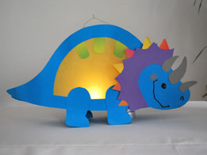 dinolaterne Dino-Laterne