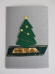 Weihnachtskarte Weihnachtsbaum