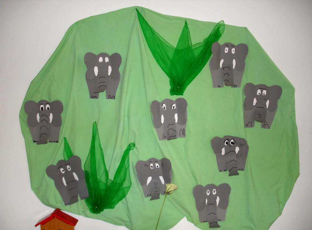  Foto zu Elefant basteln - Kinderspiele-Welt.de 