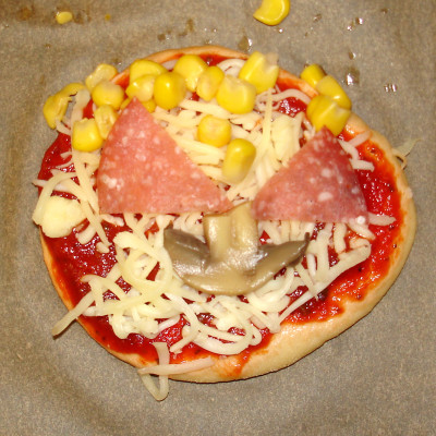 Pizzagesicht