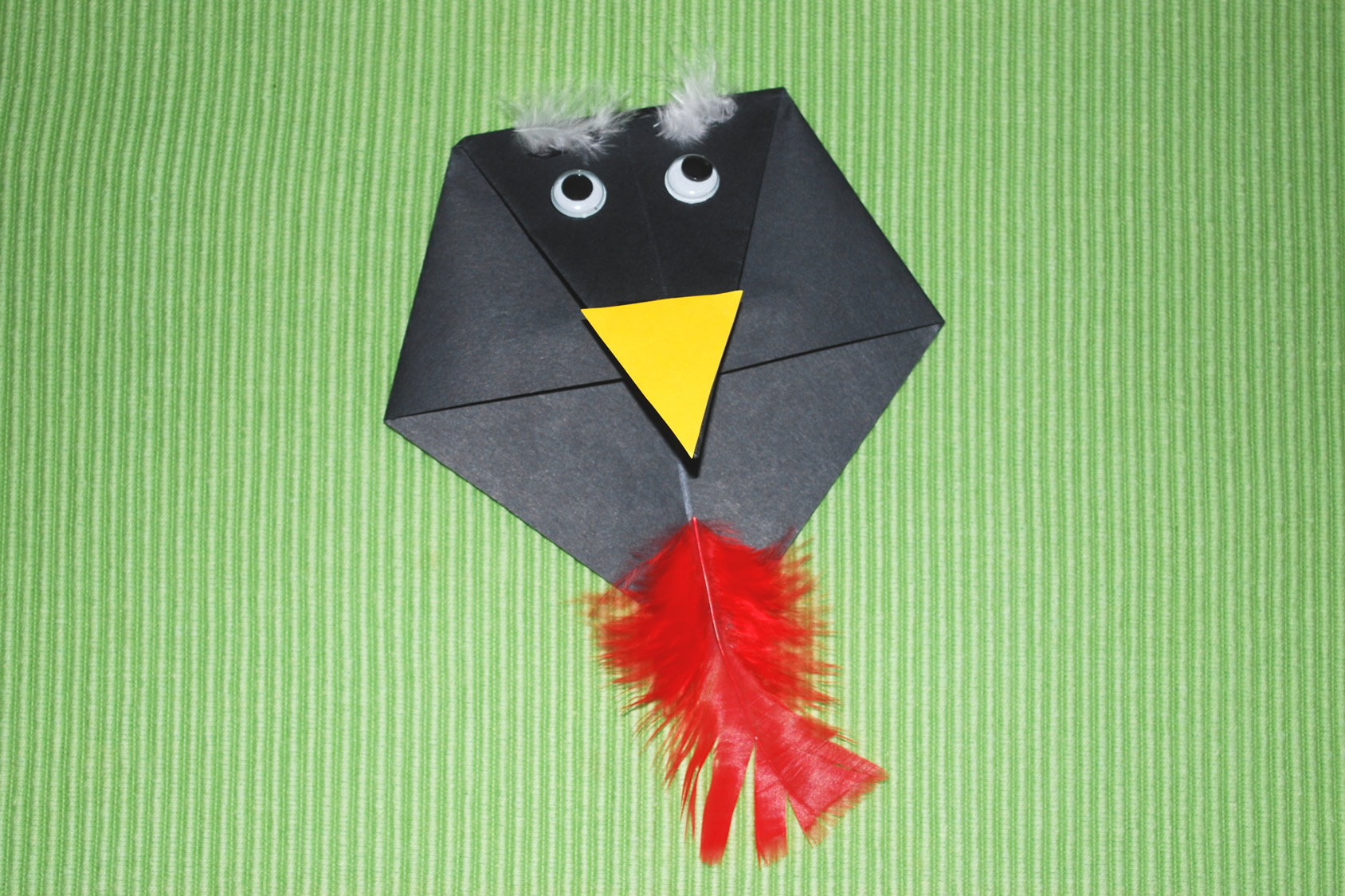 Raben falten - Kinderspiele-Welt.de