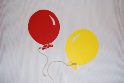 selbstgebastelte Luftballons