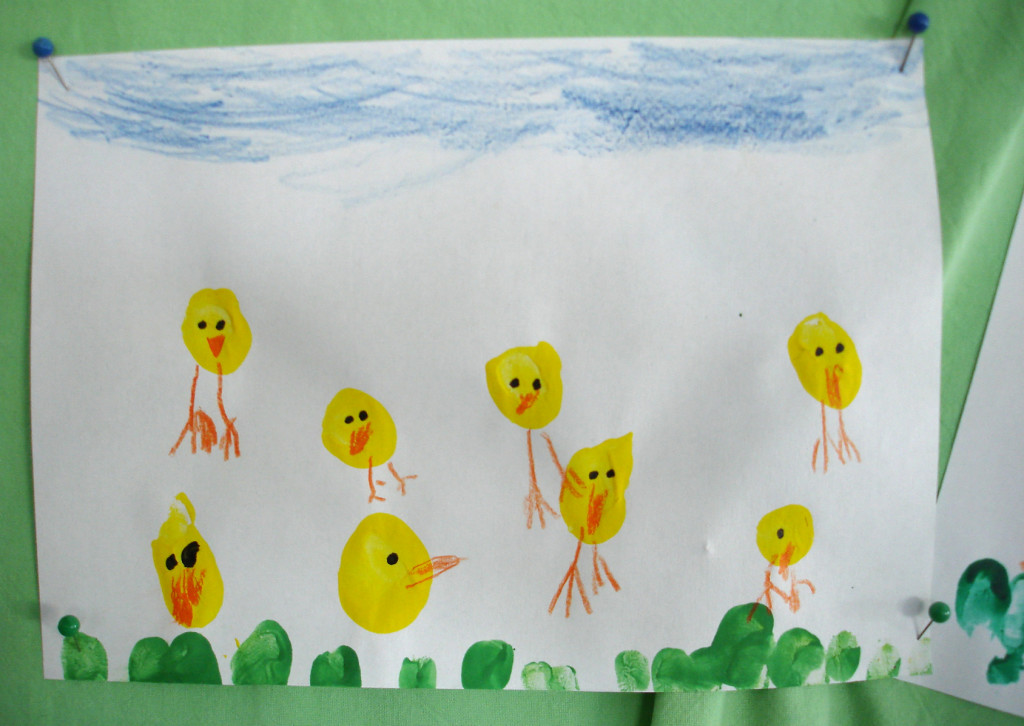 Küken basteln - Kinderspiele-Welt.de