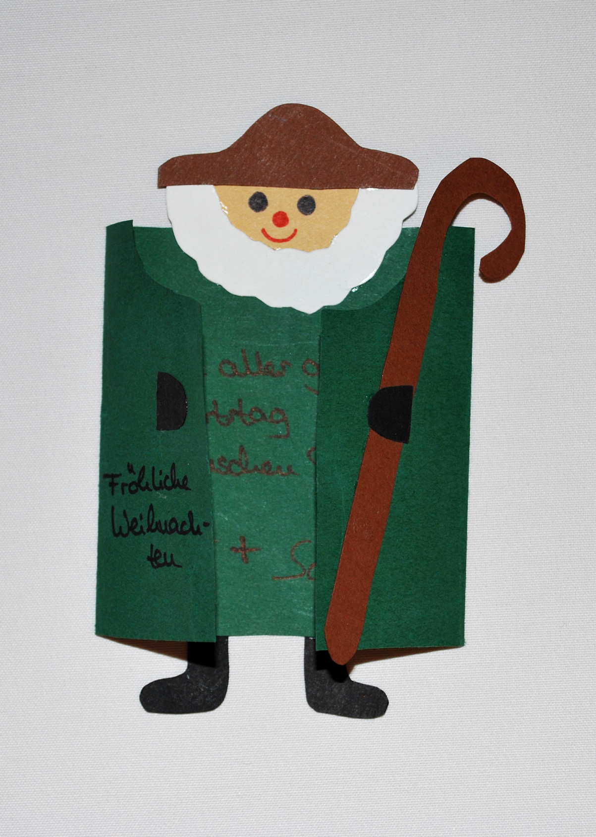 Weihnachtskarten basteln KinderspieleWelt.de