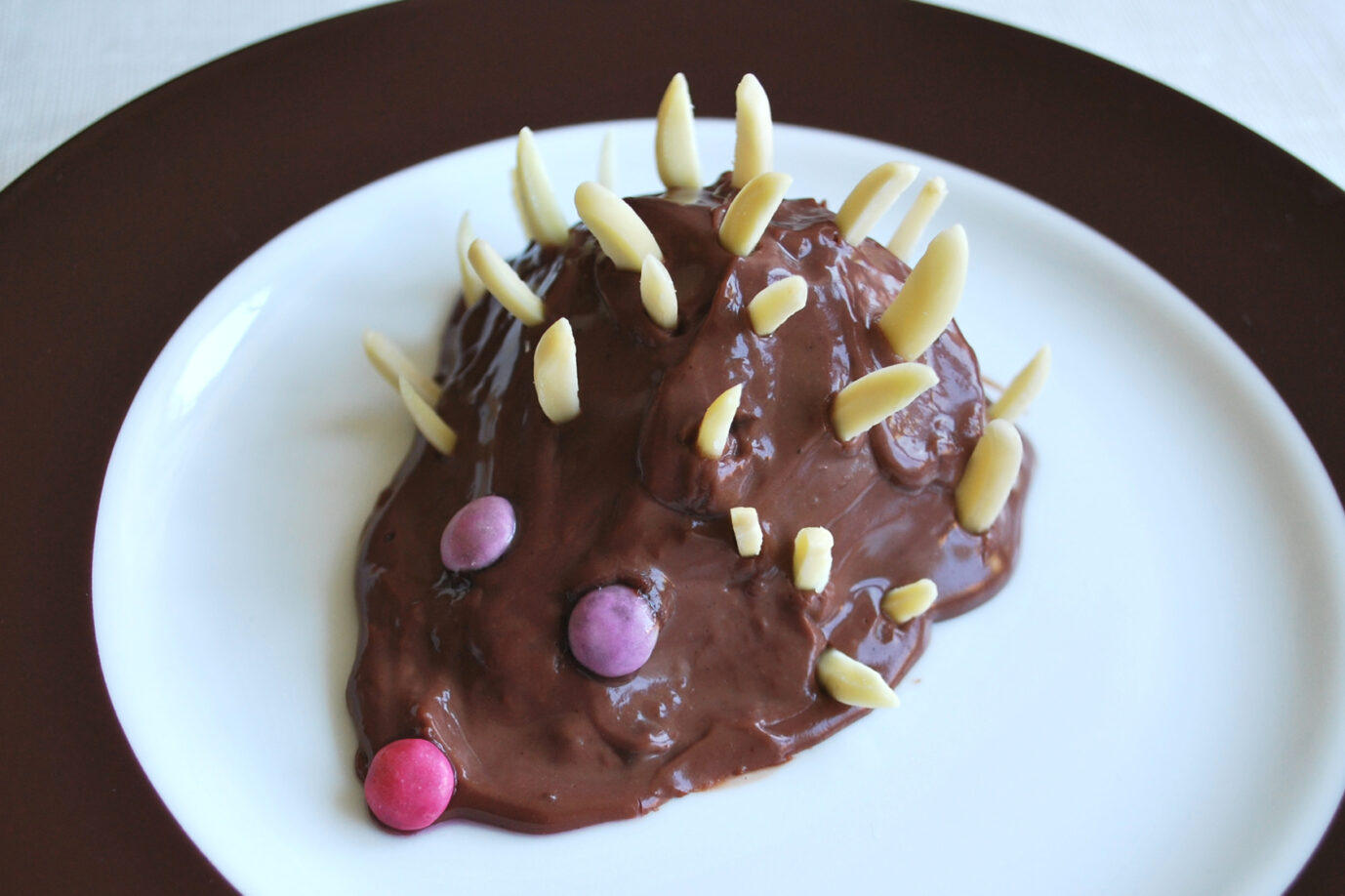 Schoko-Pudding-Igel - Kinderspiele-Welt.de