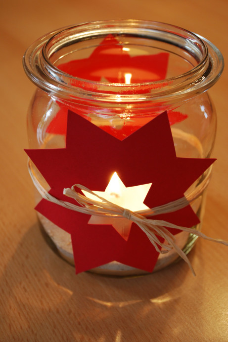 Windlicht Weihnachten - Kinderspiele-Welt.de