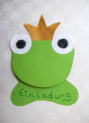 Einladung Froschkönig