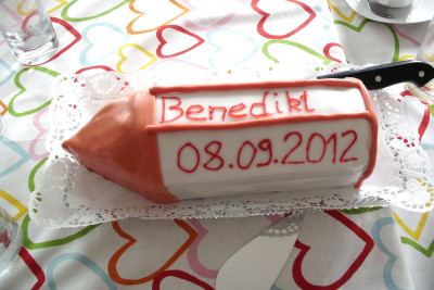 Bleistift-Kuchen