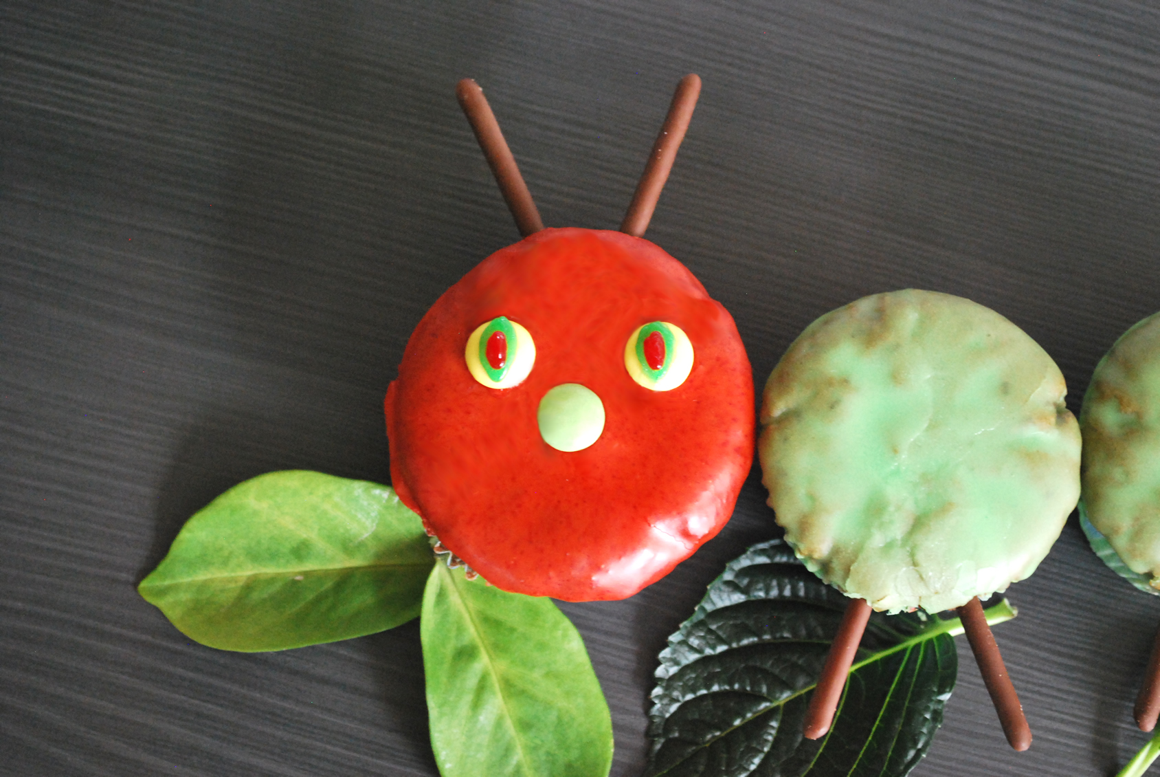 Raupe Nimmersatt Kuchen - Kinderspiele-Welt.de