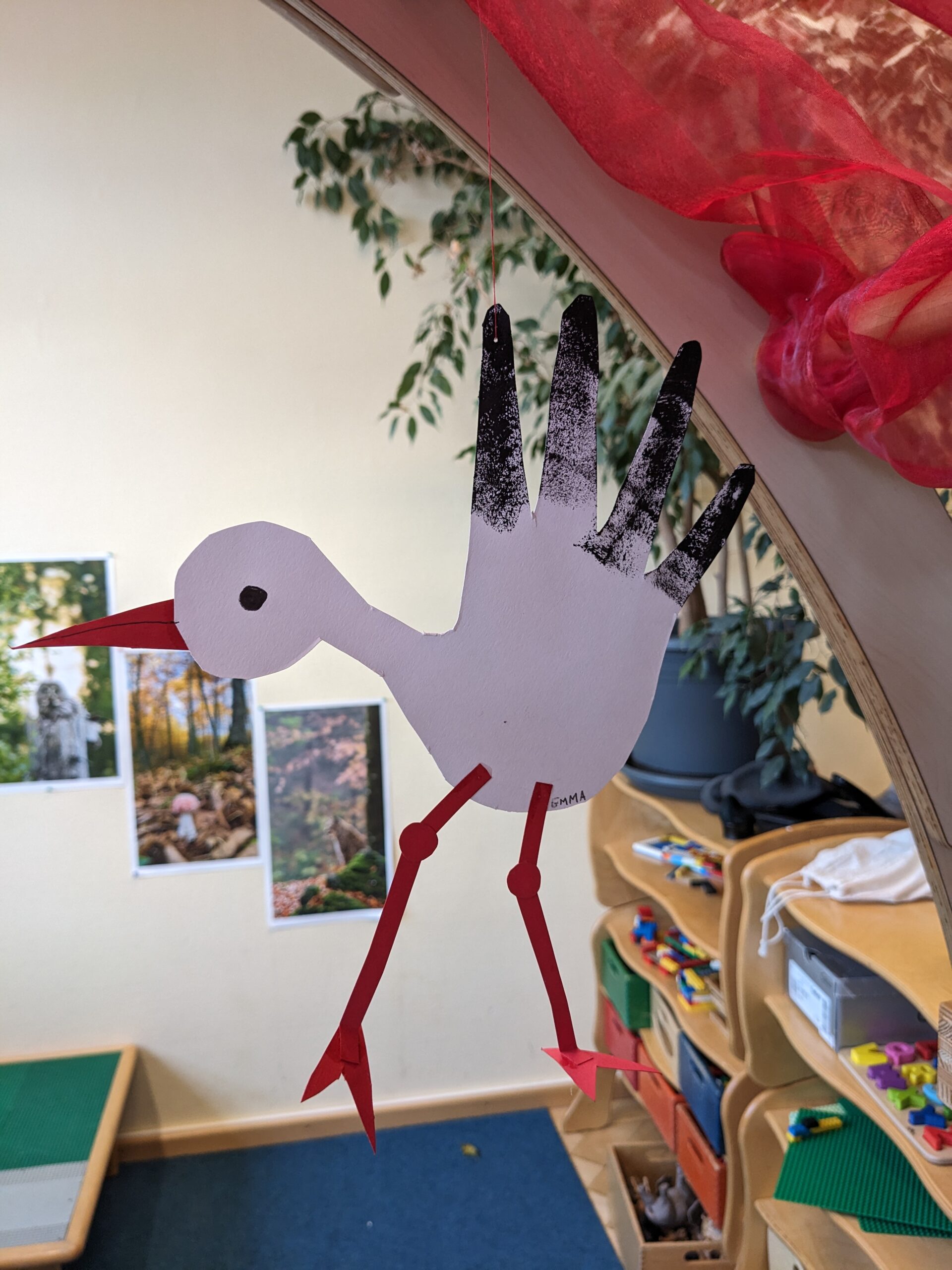 Storch Basteln Kinderspiele Welt de storch-basteln-kinderspiele-welt-de