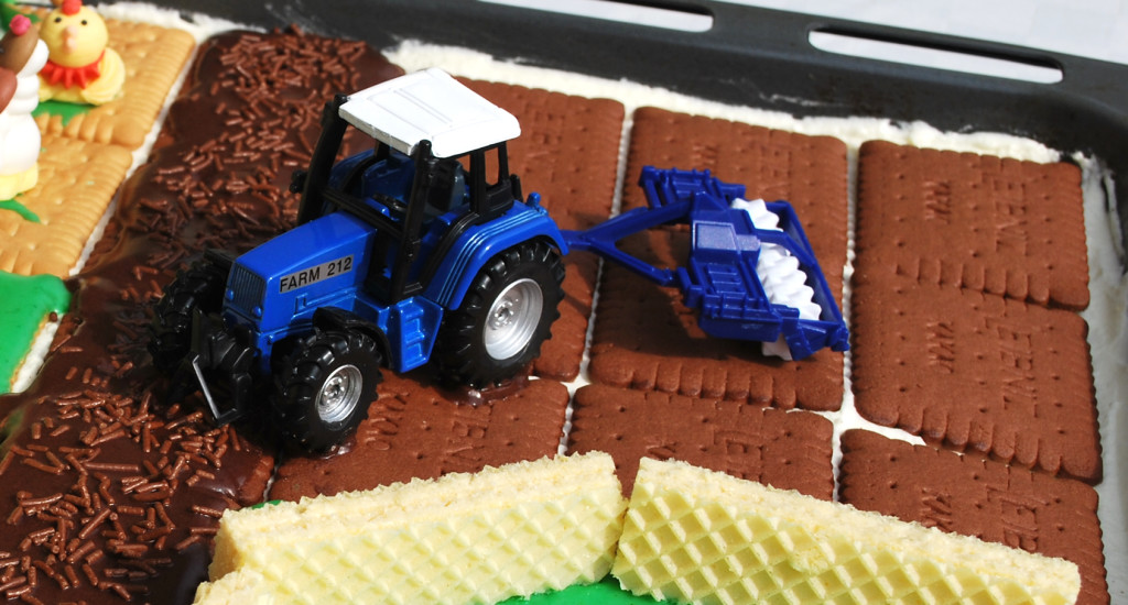 Bauernhof-Kuchen - Kinderspiele-Welt.de