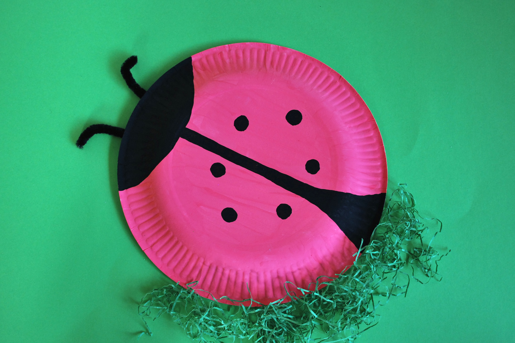 Marienkäfer basteln - Kinderspiele-Welt.de