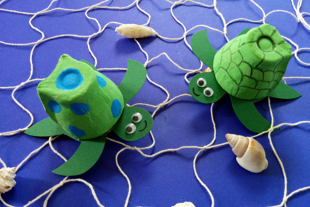 Meerestiere basteln | vorschule basteln